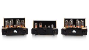 Amplificateurs à tubes lampes 2 Blocs Mono MS888SE + Pré-Ampli PA-888 SE PIER AUDIO