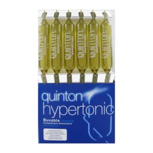 AMPOULES D'EAU DE MER QUINTON HYPERTONIQUE