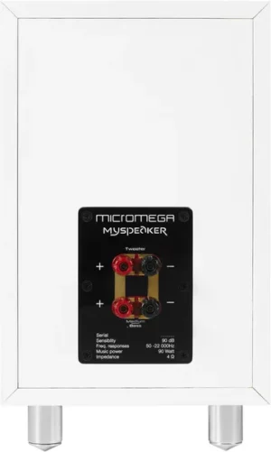 Enceintes Micromega MySpeaker Blanc (la paire)